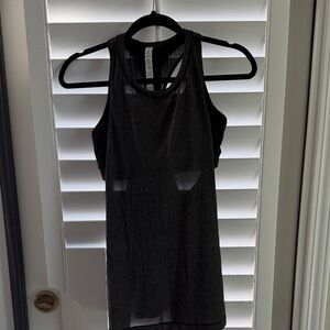 Lululemon Athletica Charcoal Racerback Tank